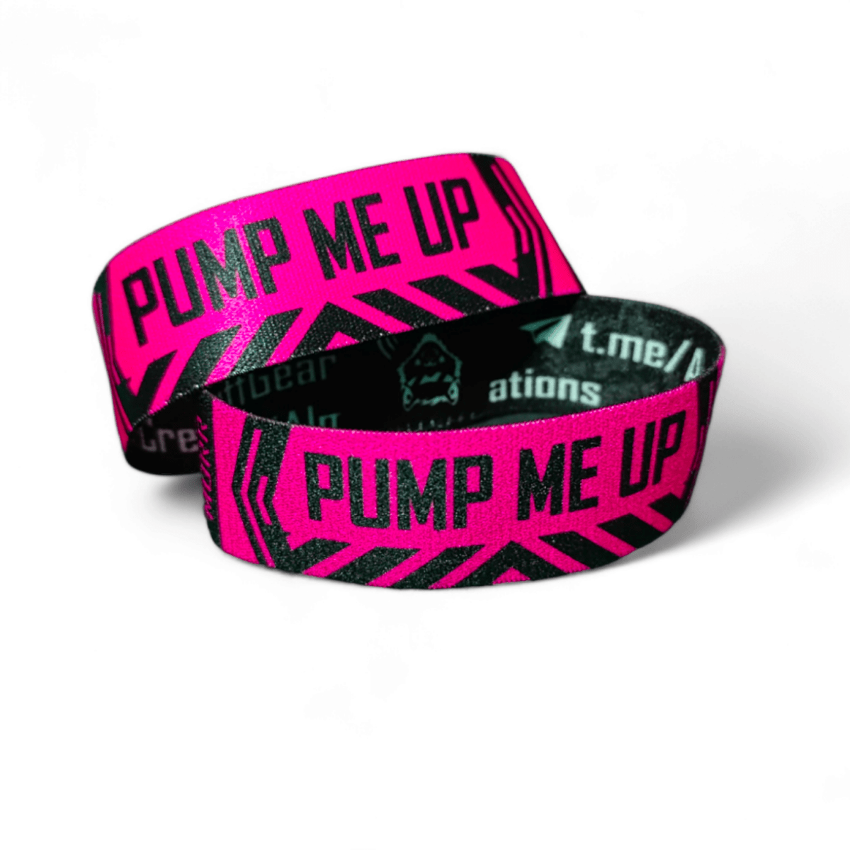UV-reaktives Armband - Pump Me Up
