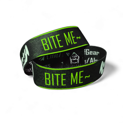 UV-reaktives Armband - Bite Me