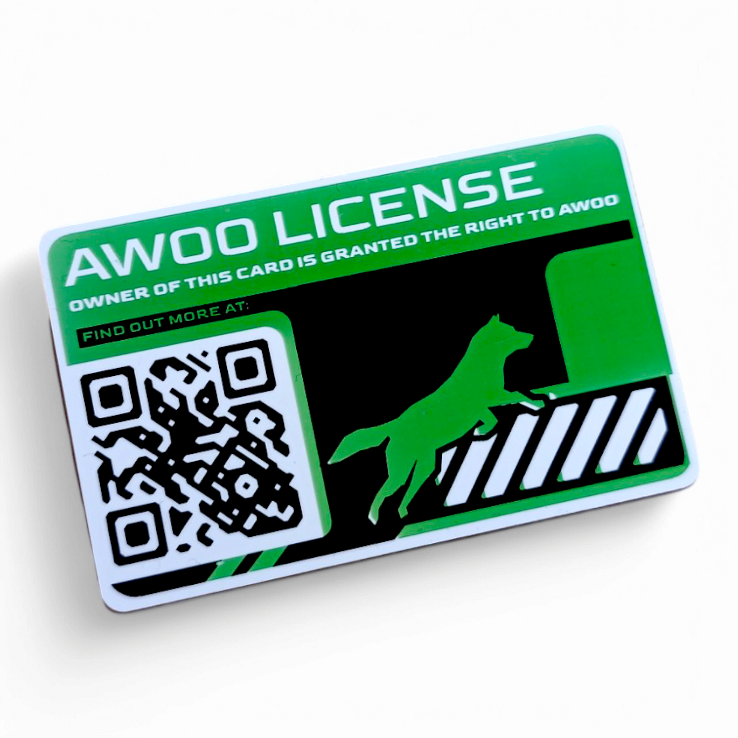 PVC Badge - Furry License [CUSTOM]