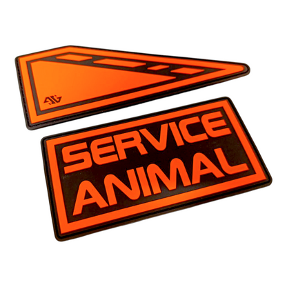 Rubber Patch Set - Service Animal - The Expedition