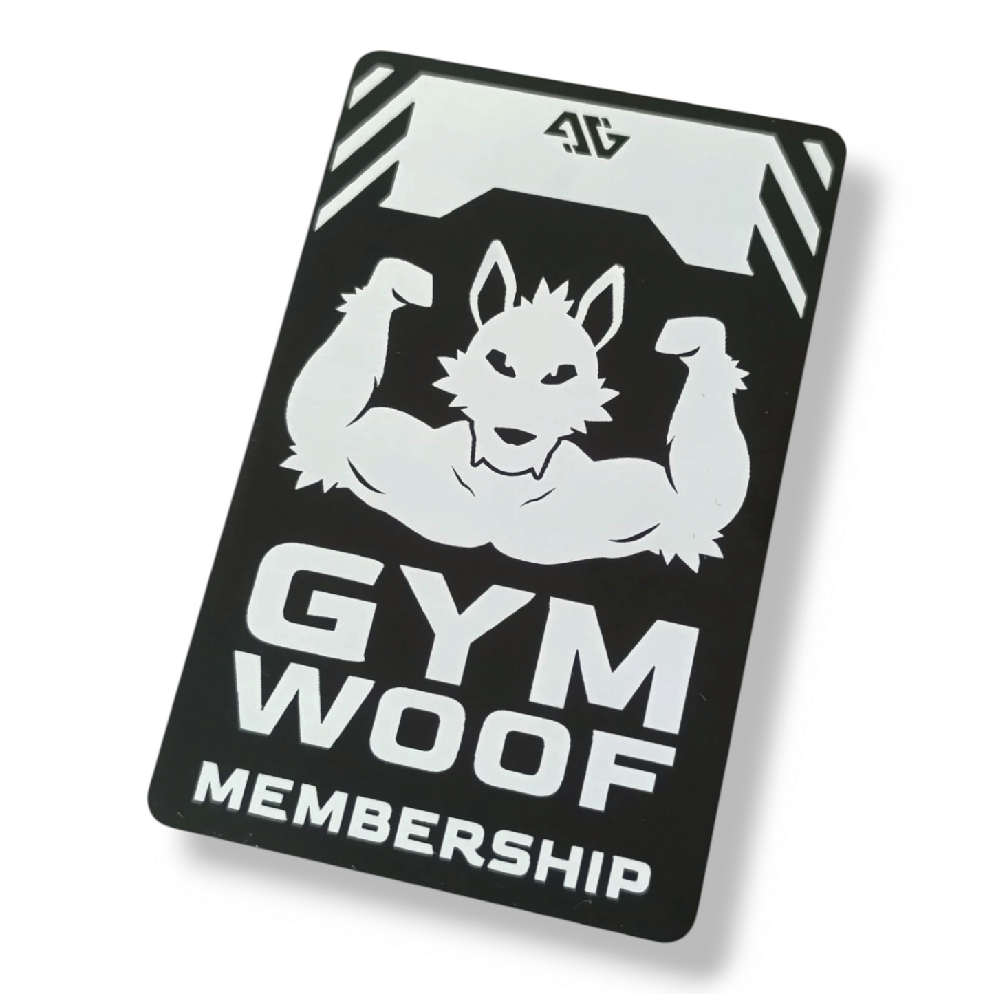 PVC Badge - Gym Woof Membership