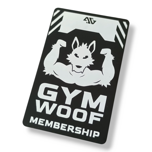 PVC Badge - Gym Woof Membership
