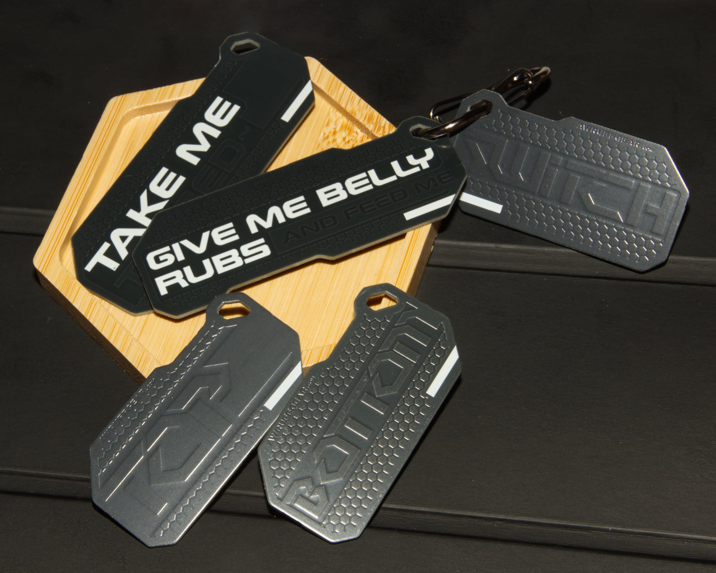 STL - Stealth Tags - Top Bottom Switch