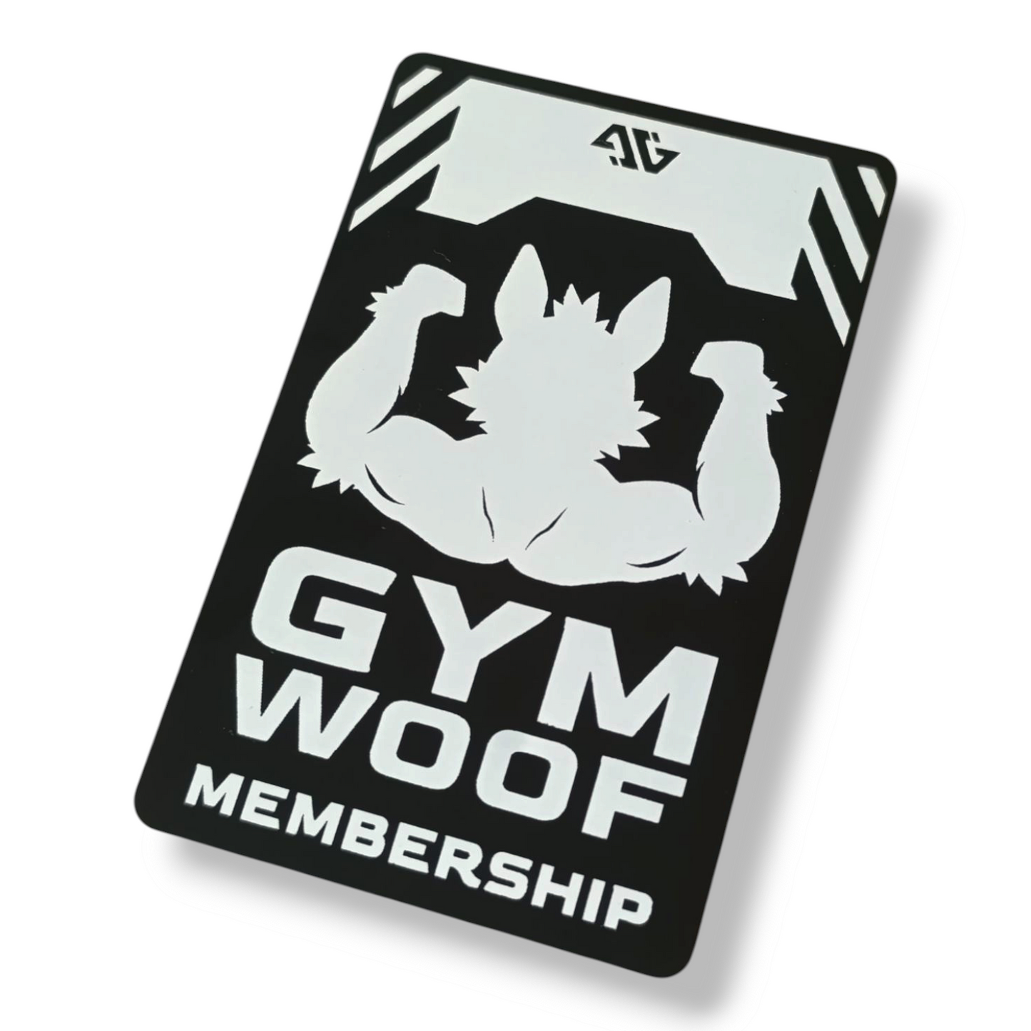 PVC Badge - Gym Woof Membership