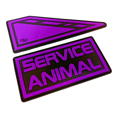 Rubber Patch Set - Service Animal - The Expedition